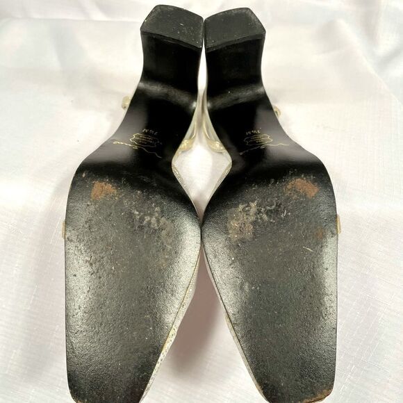 THE TOUCH OF NINA SULVER SKUNG-BACK 7.5 3” HEEL - Picture 5 of 5